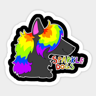 Sparkle dog Sticker